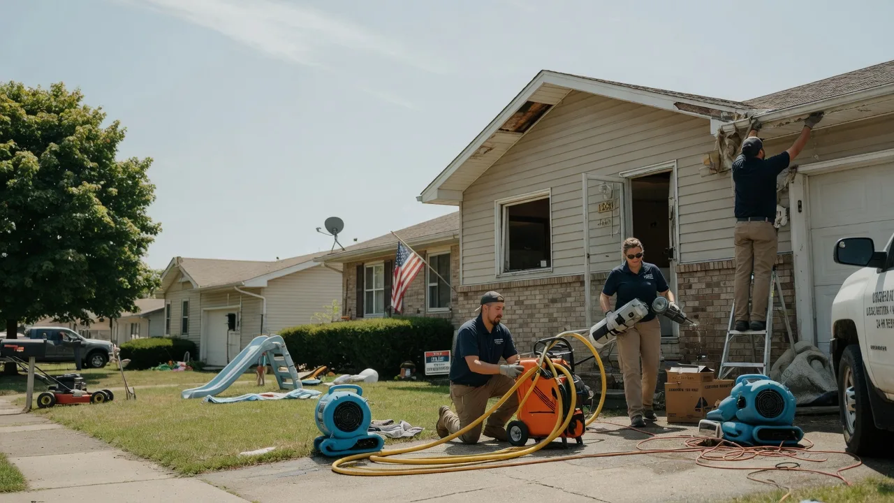 Water Damage Restoration in Warrensburg, IL near me